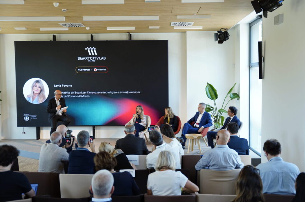 Inaugurazione dell'Innovation Hub di Fastweb e Vodafone a Milano