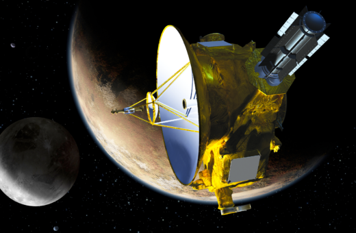Immagine della sonda New Horizons