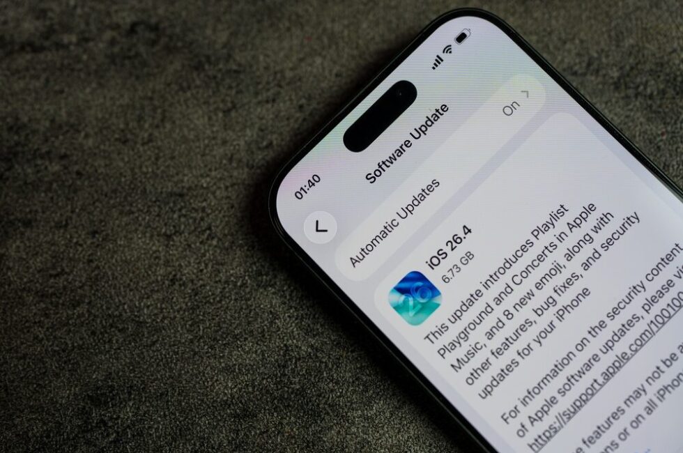 Screenshot di iOS 27 con nuove funzionalità